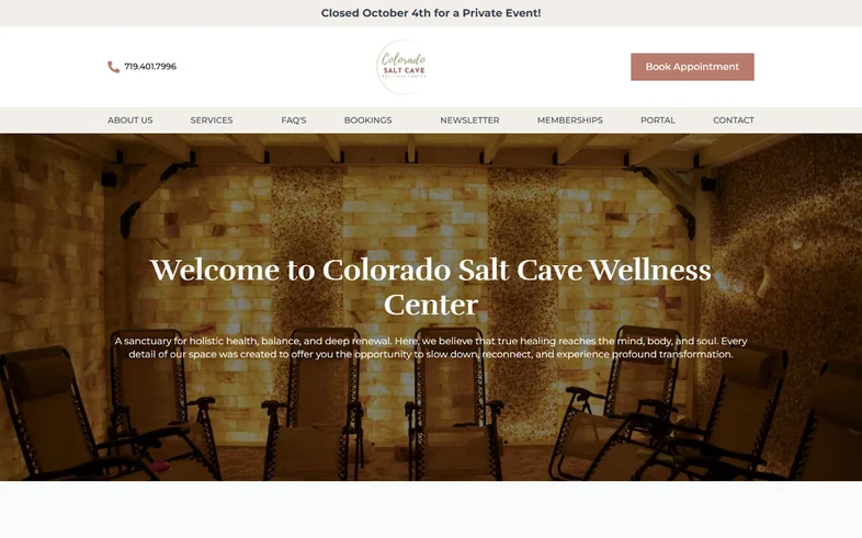 Colorado Salt Cave about page