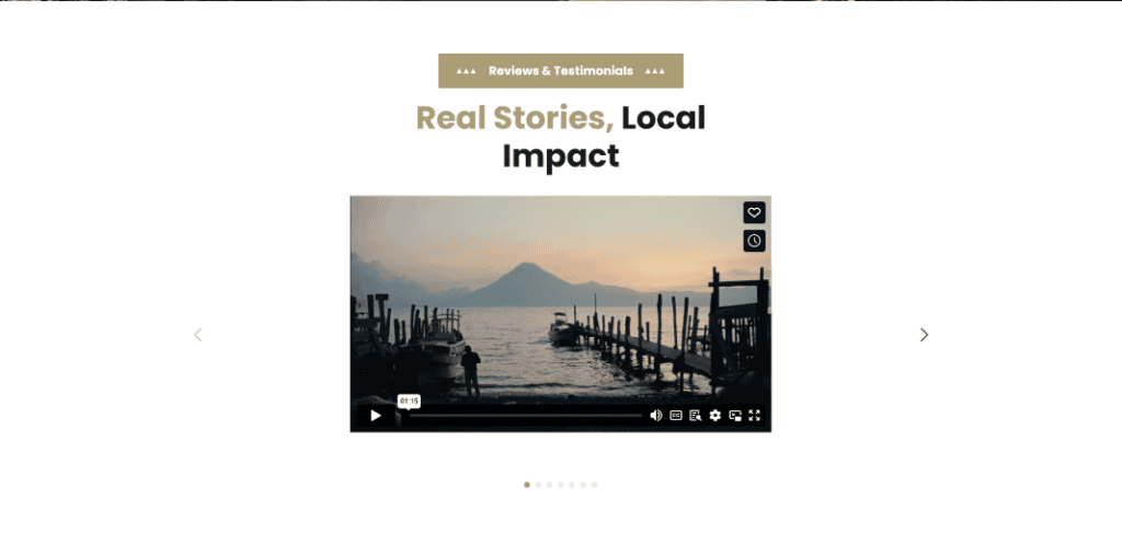 epic adventures global screenshots of site design